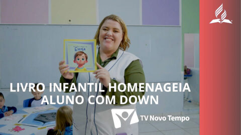 Livro inspirado em ex-aluno com Síndrome de Down