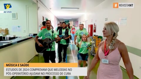 Reportagem Revista NT/ Melodias trazem alento a pacientes em hospital