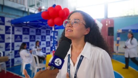 Escola promove “vacinação” simbólica contra bullying
